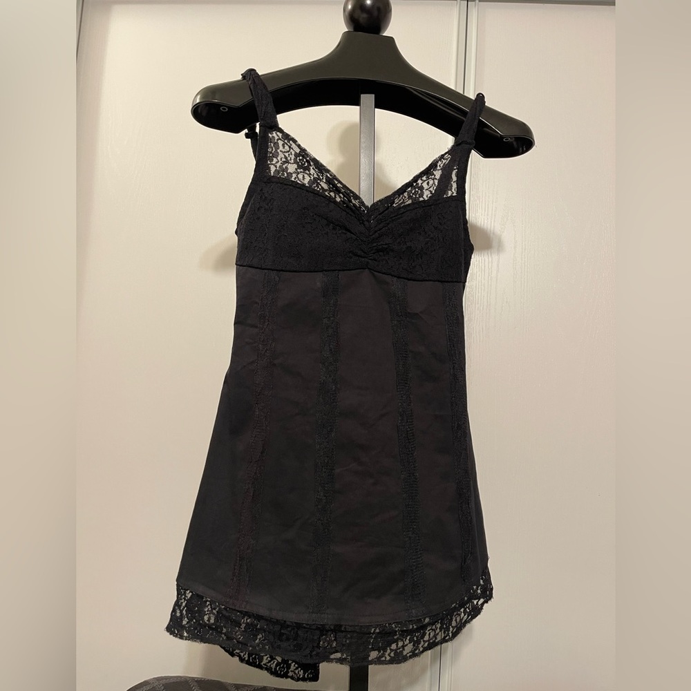 NWOT MISS BE by EMMANUELLE BLANC Black Dress!🥀 - Picture 2 of 16